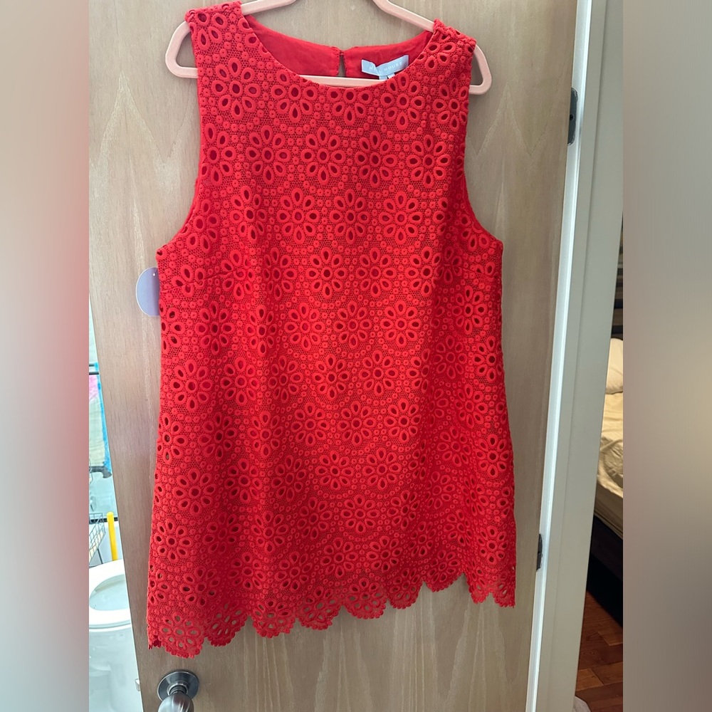 Hill House Scallop Lace Charlie Dress NWT